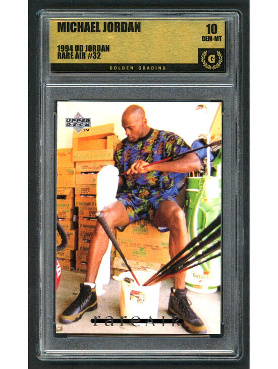 michael jordan rare air card collection Jordan/Rare Collection: Editor-Mark Vancil; Photographer-Jr. Walter Iooss Books important moments in his life 1994 Upper Deck Michael Jordan